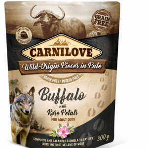 Carnilove - Pâtée Buffle & pétales de rose 300G