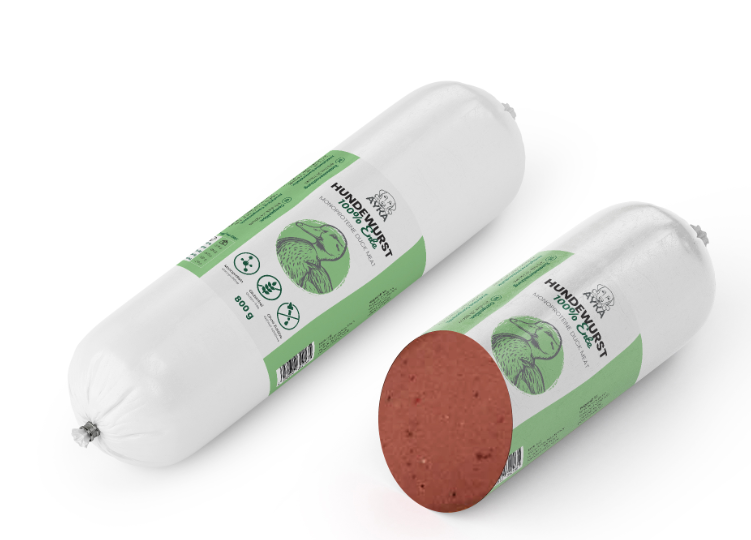 Saucisson pour chien – Canard – Image 2
