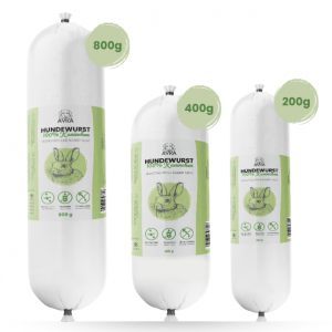 Saucisson pour chien – Lapin