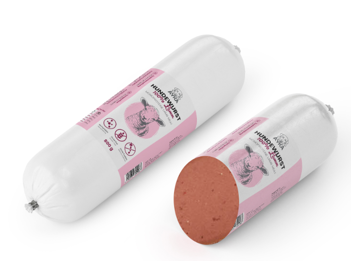 Saucisson pour chien – Agneau – Image 2