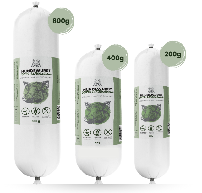 Saucisson pour chien – Sanglier
