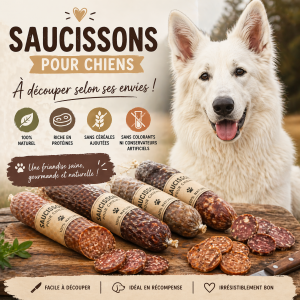 Saucissons pour chiens