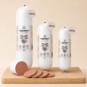 Saucisson pour chien – Chèvre