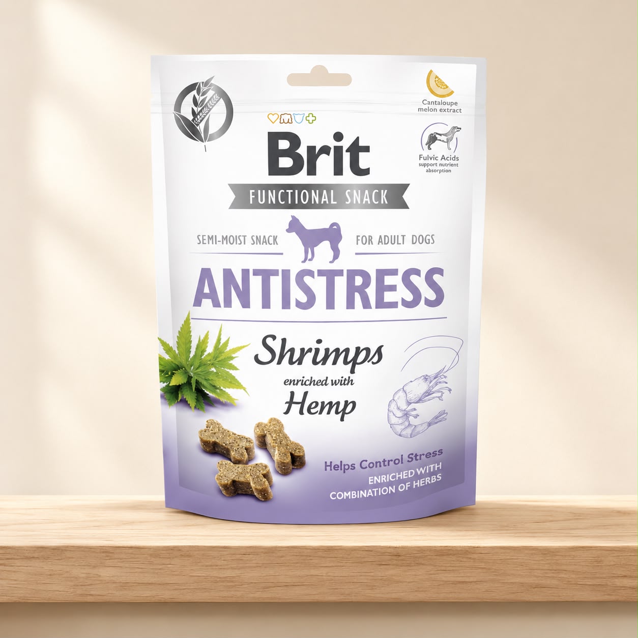 Friandises fonctionnelles Antistress – Crevettes 100gr