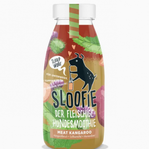 Sloofie Kangourou – Smoothie à lécher pour chien 250 ml (lot de 3)