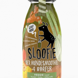 Sloofie Veggie – Smoothie aux légumes pour chien 250 ml (Lot de 3)