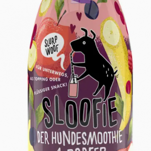 Sloofie Sweet Veggie – Smoothie aux fruits pour chien 250 ml (Lot de 3)