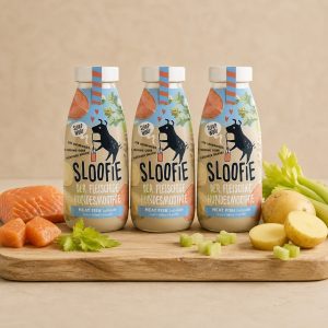 Sloofie Meat Fish – Smoothie au saumon pour chien 250 ml (Lot de 3)