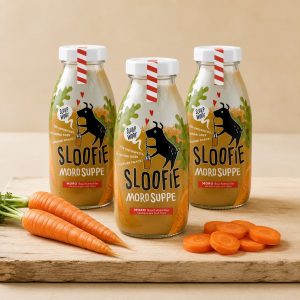 Sloofie Moro – Smoothie à la soupe de carotte Moro pour chien 250 ml (Lot de 3)