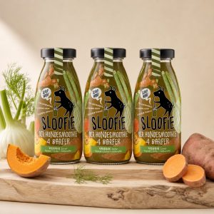 Sloofie Veggie – Smoothie aux légumes pour chien 250 ml (Lot de 3)
