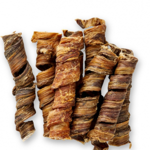 Œsophage de bœuf torsadé - Sachet 100gr