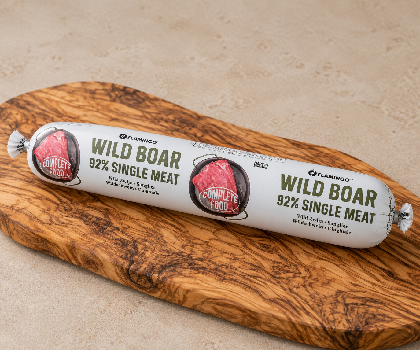 Saucisson de sanglier 400gr